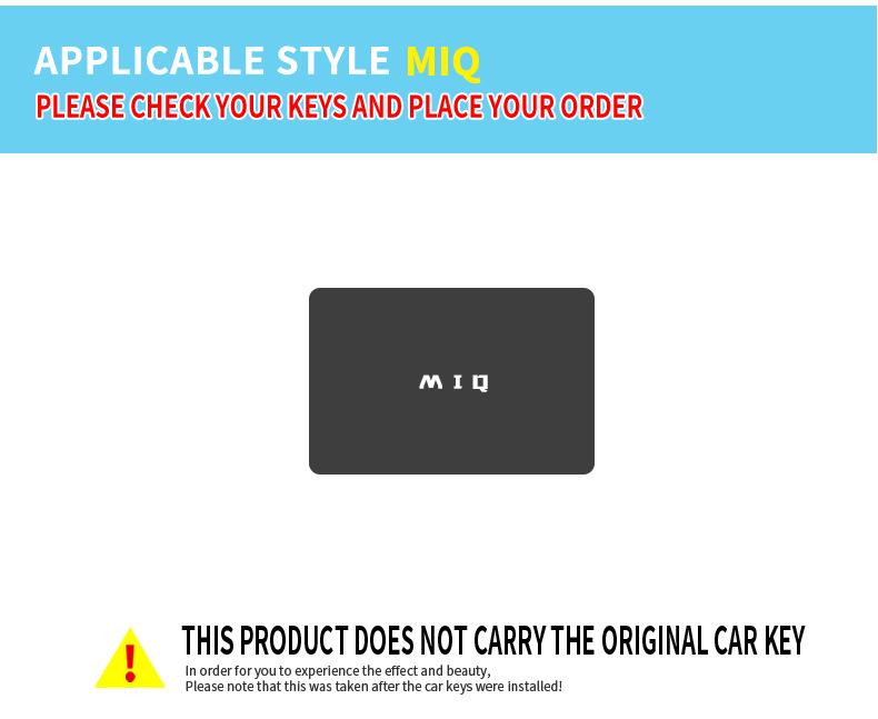 NIO Car NFC Key Case: ES6/ES8/EC6 Women's High-End Protective Shell with Buckle