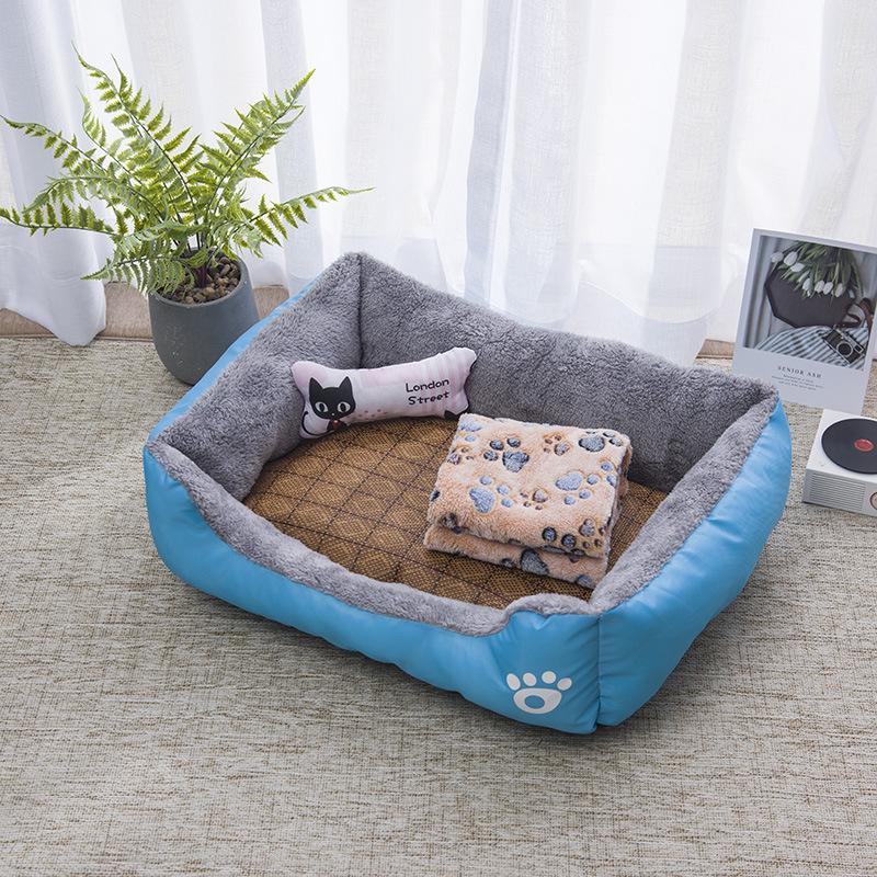 Dog Bed Medium Size Dogs - Washable Small Medium Dog Cat Bed Waterproof, Comfort Cats Couch Sofa Pets Bed with Nonskid Bottom