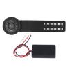 Lenkradsteuerung Smart Wireless 7 Tasten Schwarzer Radcontroller mit Aufbewahrungsbox für Universelles Auto-Interieur