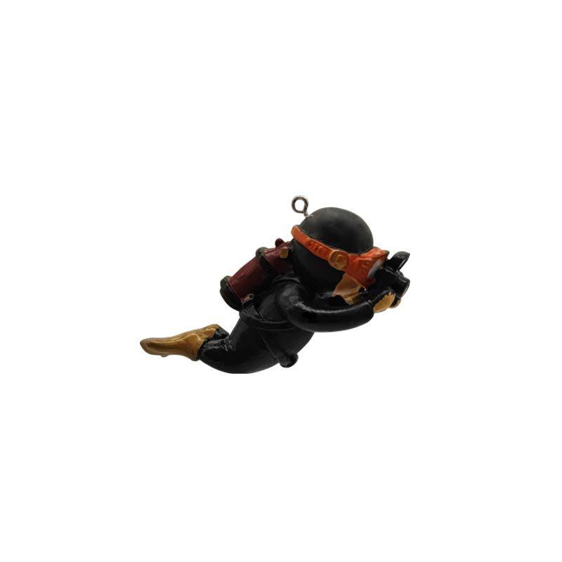 Fish Tank Diver Blue Fat Man Landscaping Small Ornaments Decorate the Underwater World Small Floating Ball