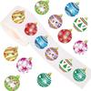 500Pcs Merry Christmas Stickers Christmas Theme Seal Labels Stickers For Diy Gift Baking Package Envelope Decoration