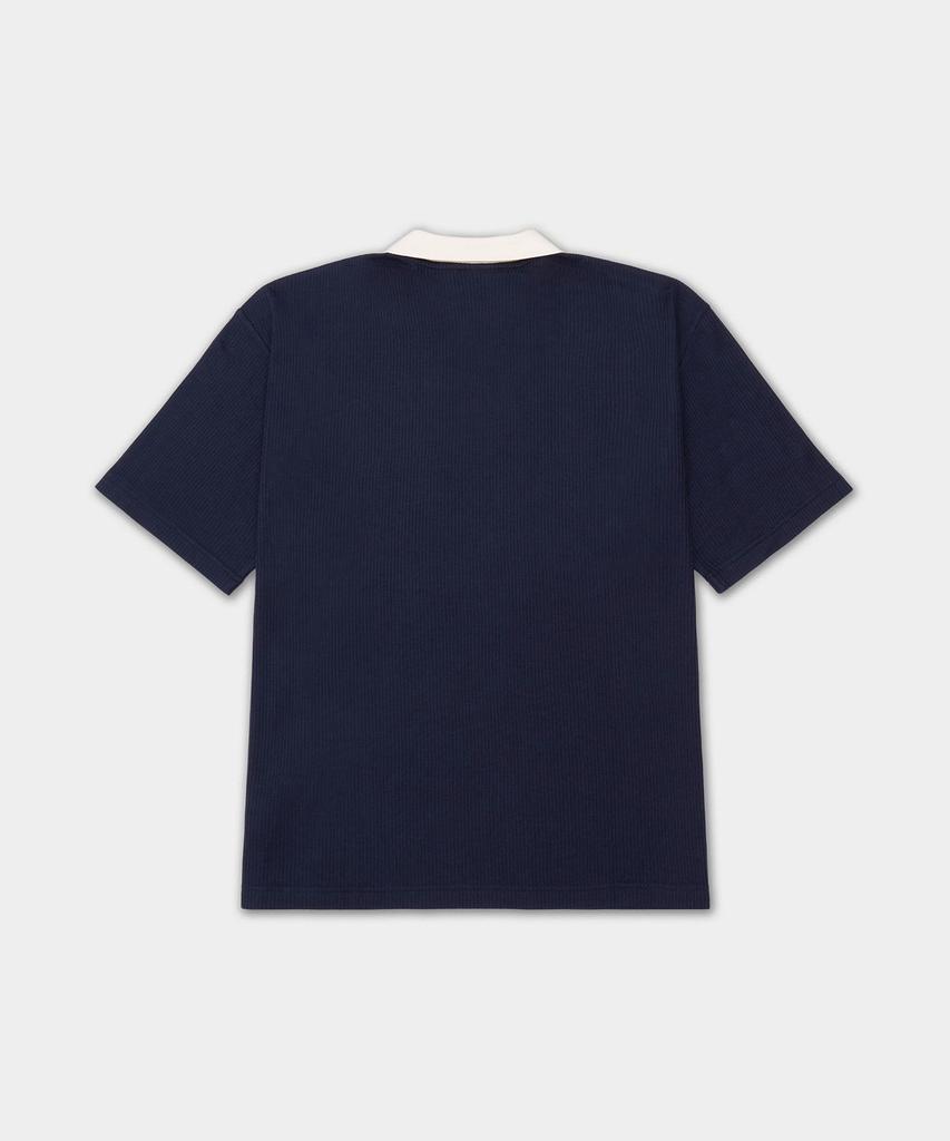 Adidas Waffle Short Sleeve Jersey - Navy / Kw7473