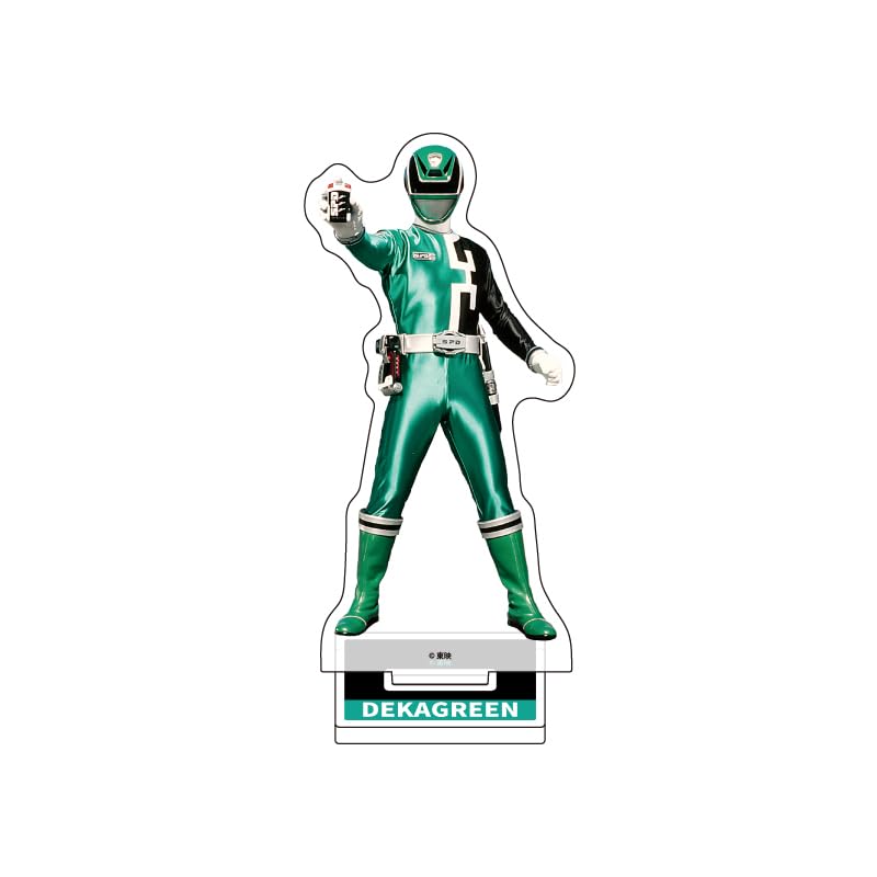 

Tokusou Sentai Dekaranger 03 Deka Green Acrylic Stand [Official Illustration]