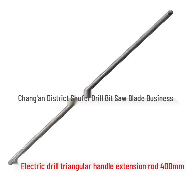 M10 Internal Thread Woodworking Electric Wrench Drill Bit Extension Rod for Concrete Opener