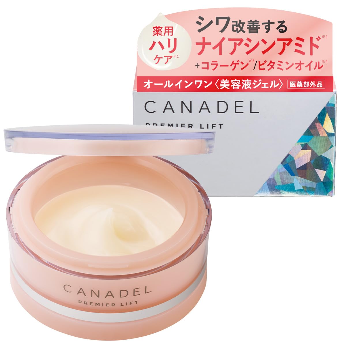 [Quasi-drug for firming and wrinkle improvement] CANADEL Premier Lift All-in-One 58g All-in-one gel, serum, moisturizing, firming, wrinkle improvement
