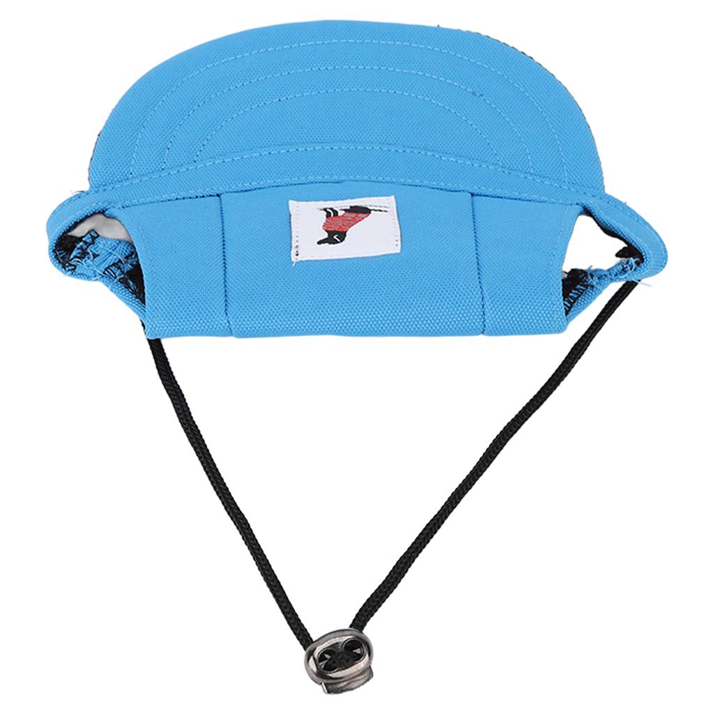 Pet Baseball Hat Adjustable Summer Stylish Dog Outdoor Sunbonnet with 2 Ear Holes for Outdoor Camping Travel