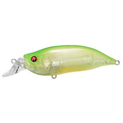 Megabass nástraha IXI SHAD Clear Lime Chart TYPE-R