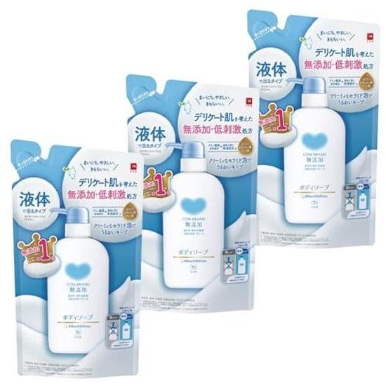 Cow Brand Unscented Body Soap Refill 3 Pack