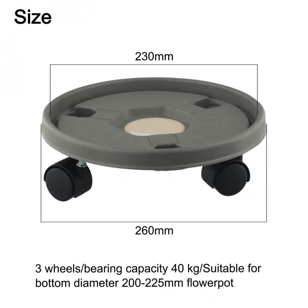 Plant Support Roller Wheels Maneuverability Pieces