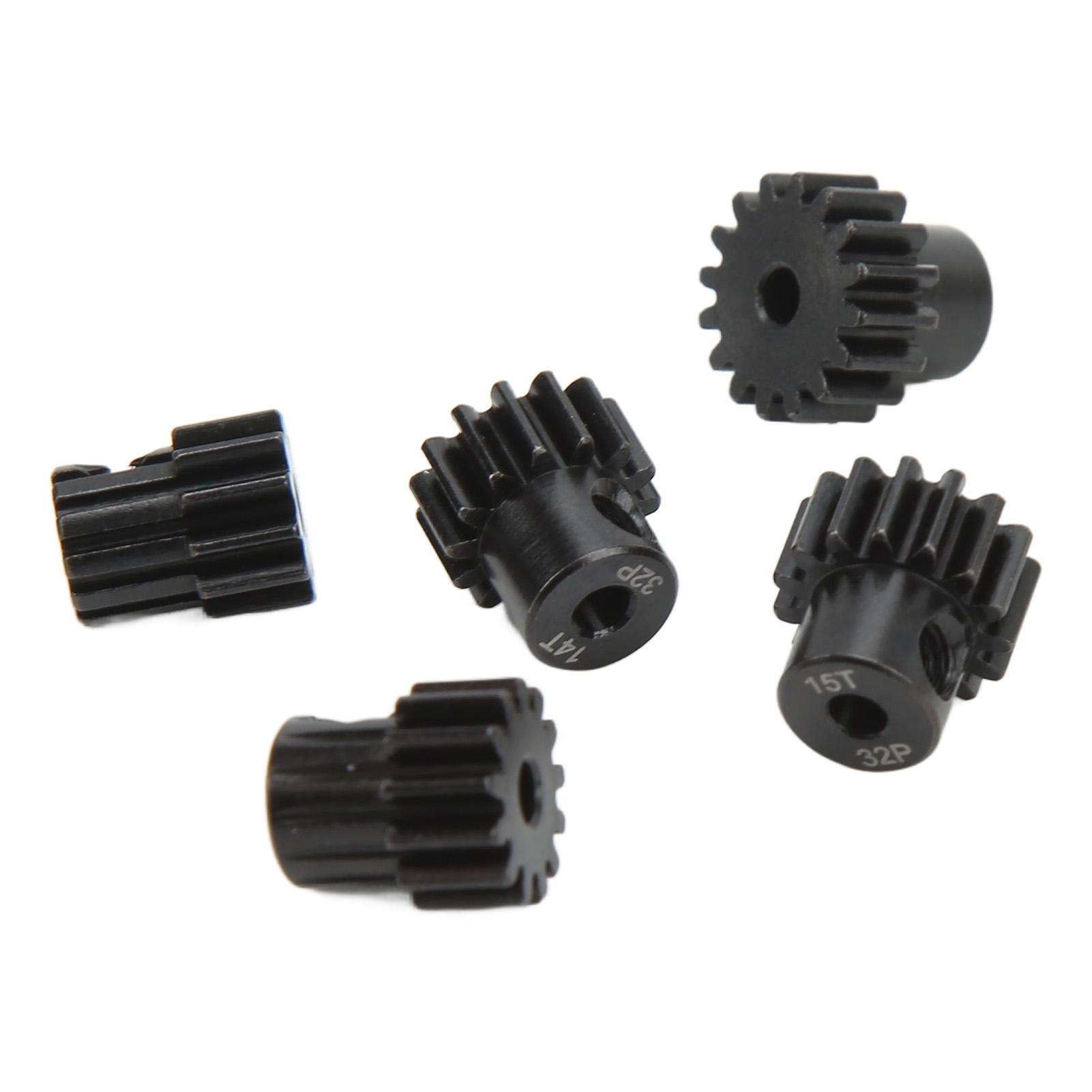 

32DP 0.8M 3.175mm RC Motor Gear 12T 13T 14T 15T 16T Pinion Gear Set Chrome Molybdenum Steel 1/10 RC Car Motor Pinion Gear