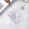 3 Inch Mini Photo Binder Cute Love Heart Hollow Photocard Holder Book Business Card for