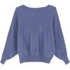 Autumn Women's Bat Sleeve Loose Short Spring Women's Sweater Knitted Bottom Top
