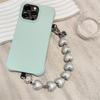 Double Heart Bead Pendant Keyring Alloy Construction Trendy Unisex Accessory for Gift Giving and Personalize Use