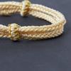 Premium Handmade Adjustable Eight-Strand Braided Rope Necklace