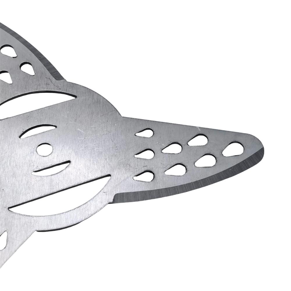 1/2/4 szt. Metalowa głowica do kosy spalinowej, noże 150 mm do elektrycznej kosiarki, części do kosiarki, akcesoria narzędziowe