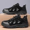 New outdoor large size spring and autumn hiking shoes hiking waterproof and non-slip low-top shoes men's travel shoes