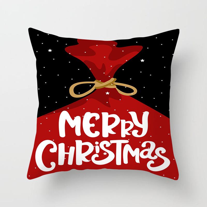 

Рождественские наволочки Праздничные украшения для дома Подарки Чехлы для диванных подушек 40x40cm