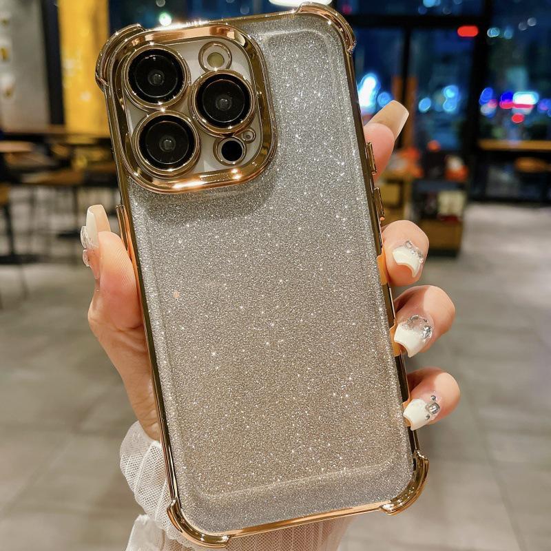 Cross-border Compatible Glitter Electroplated Honor X9D/X9C Drop-Proof Soft Case