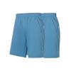 Li Ning Fitness Series Letter Print Solid Color Cotton Shorts Men Shorts Indigo-Blue AKSS351-4