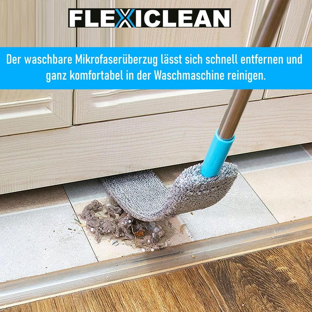 FLEXICLEAN Fleksibel støvkost støvfjær støvfanger teleskopisk uttrekkbar