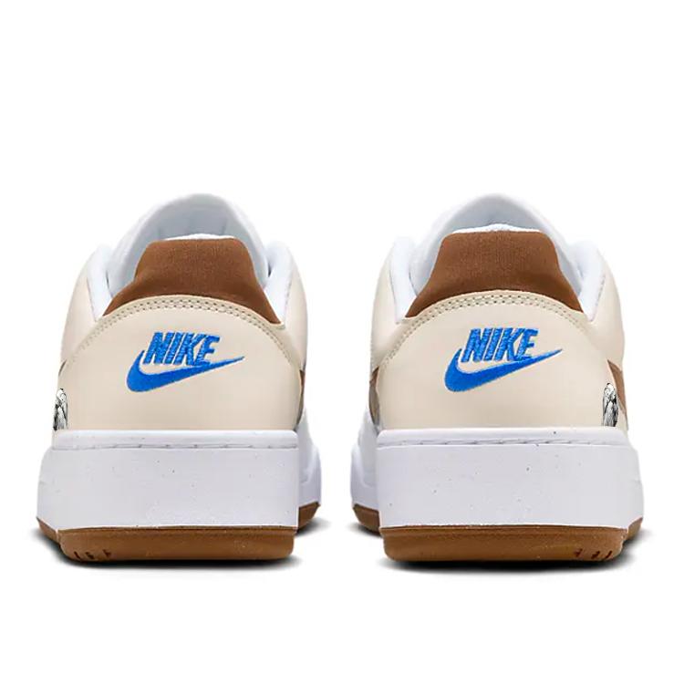 Nike Full Force Slip Resistant Abrasion Resistant Low top Skateboard Shoes Men's Beige Brown HJ3485-121(Team56-)