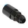 EFI Adapter AN Male Quick Disconnect Black Anodized 6061‑T6 Aluminum Alloy Push On Fitting