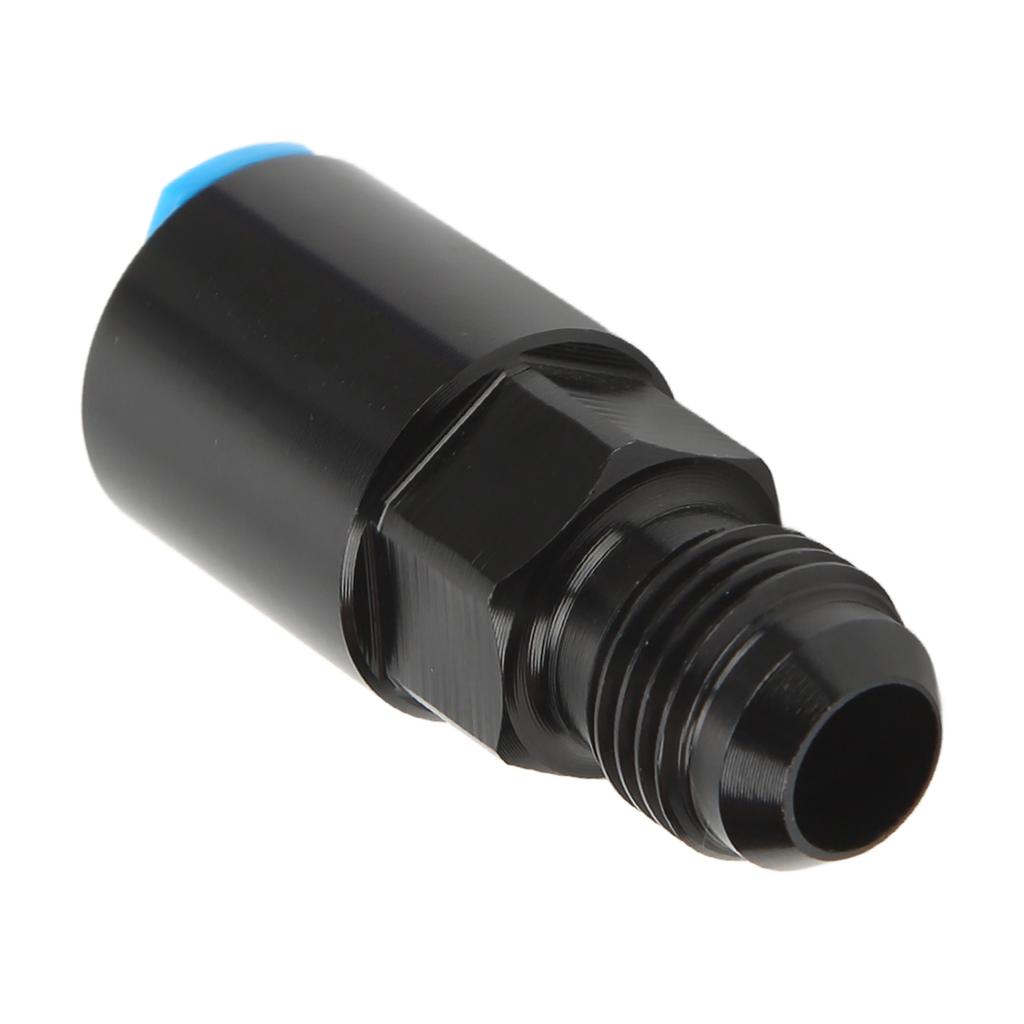 EFI Adapter AN Male Quick Disconnect Black Anodized 6061‑T6 Aluminum Alloy Push On Fitting