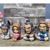 Japanese Genuine Gacha Scale Model KINGDOM Sitting Cross legged and Waiting Mouten Wang Qi Teng Action Figure Toys