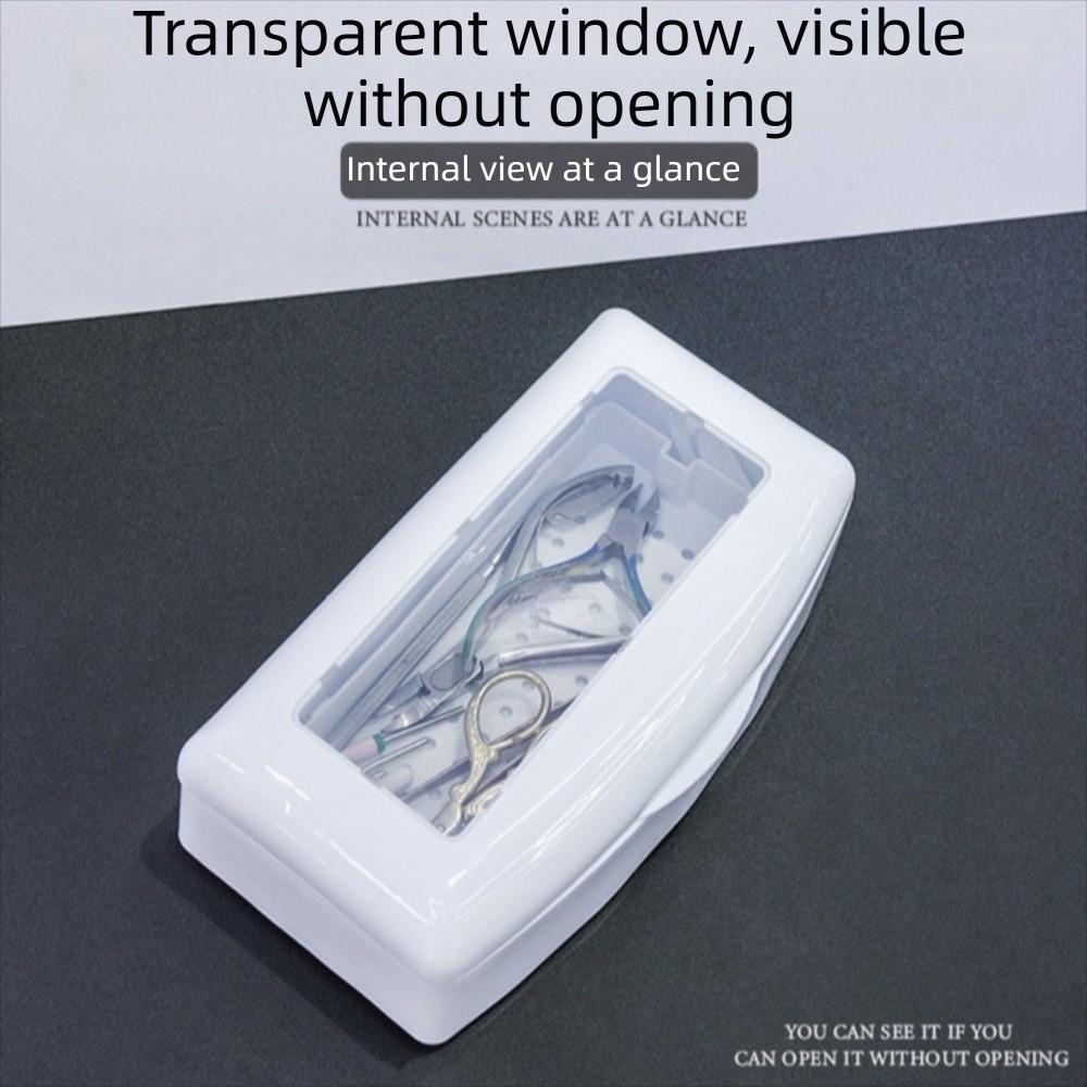 Detachable Nail Sterilizer Tray Sterilizing Clean Equipment Cleaner Tools  Nail Art Salon