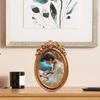 Ornate Photo Frame Small Resin, Picture Desktop Wall for Living Room