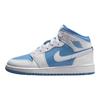 Air Jordan 1 Mid GS Legend Blue Dziecięce Sneakersy Białe FZ3933-114