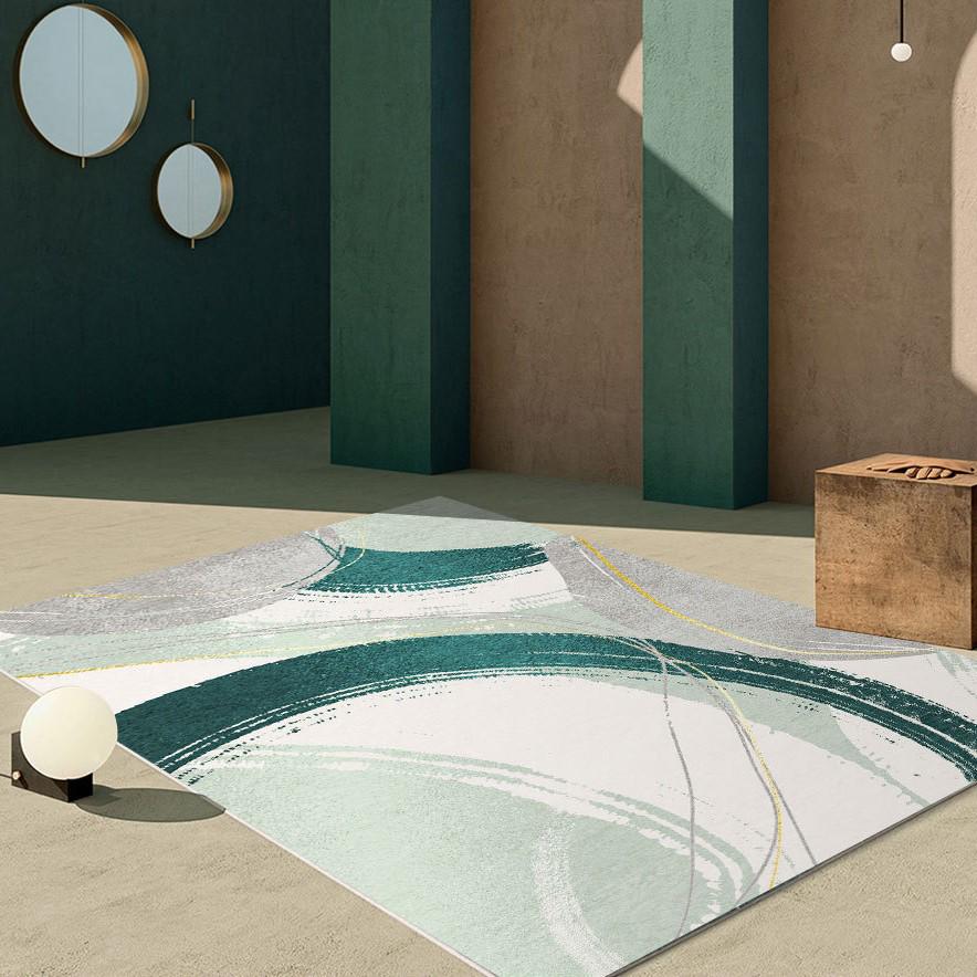 Modern Luxury Carpet: Large Area Floor Mat for Living Room, Bedroom, and Entryway