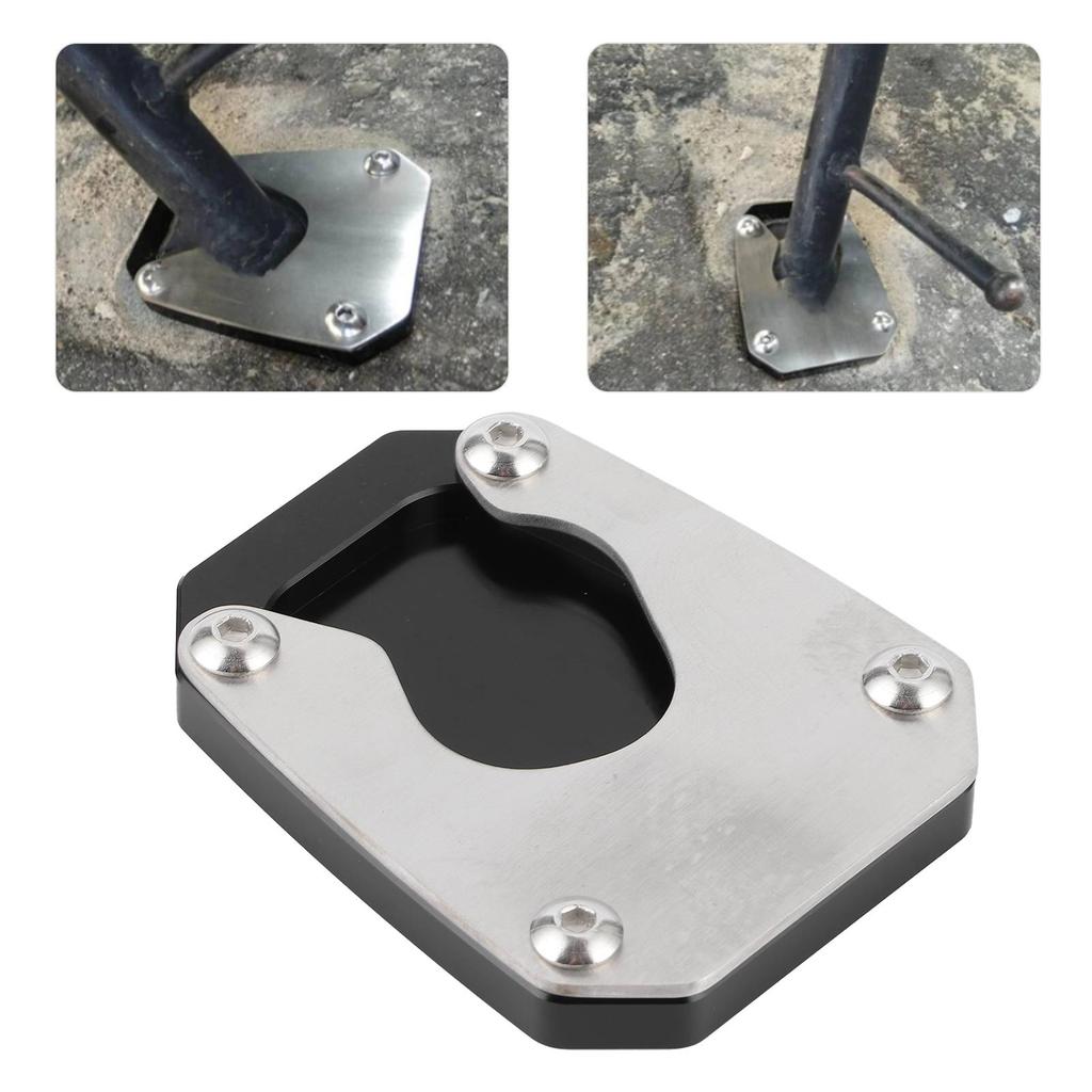 Motorcycle Kickstand Extension Pad Side Stand Enlarger Fit for Honda VFR1200X 2012‑2017