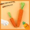 Self Play Sound Carrot Cat Toys Anti-Bite Teething Stick Cuddle Wand Scratch Board For Indoor Home Cat Pet Supplies