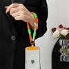 Lindo cordón para teléfono móvil, adorno colgante, se puede llevar, cuerda torcida, colgante antipérdida, correas de muñeca cortas resistentes de moda