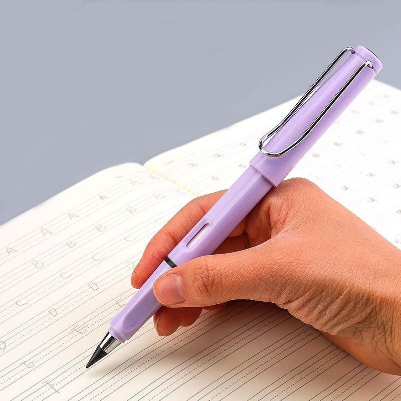 1 Pc Unlimited Writing Eternal Pencil Environmentally Friendly No Ink Pen School Supplies Stationery Pencil Business Sign Pen