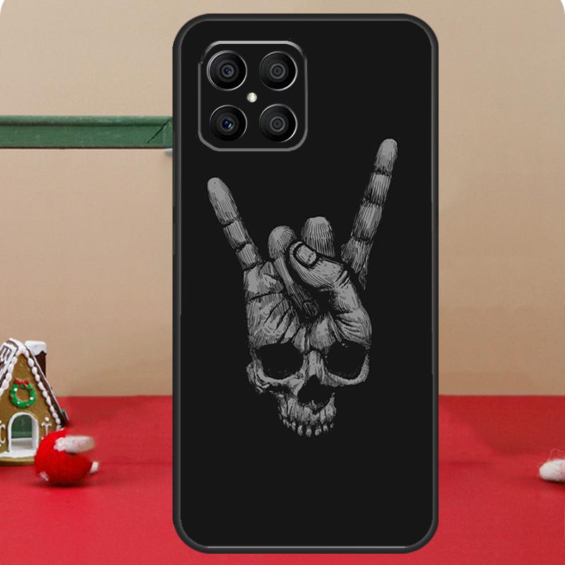 Punk Rock For Huawei P30 P60 Pro P20 P40 P50 P Smart Z Nova 5T Honor 70 50 X8 X9a Magic 5 Lite Case