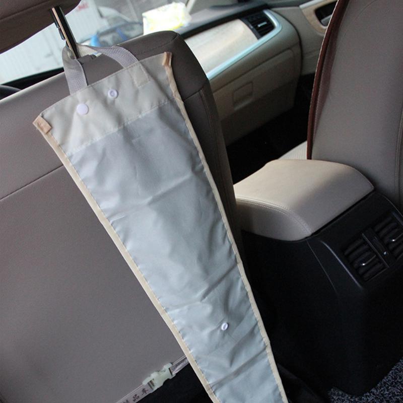 Sac de rangement pour parapluie suspendu de voiture, housse pliable en plastique étanche de 75 cm, sacs de rangement portables pour la maison et le bureau pour parapluies longs