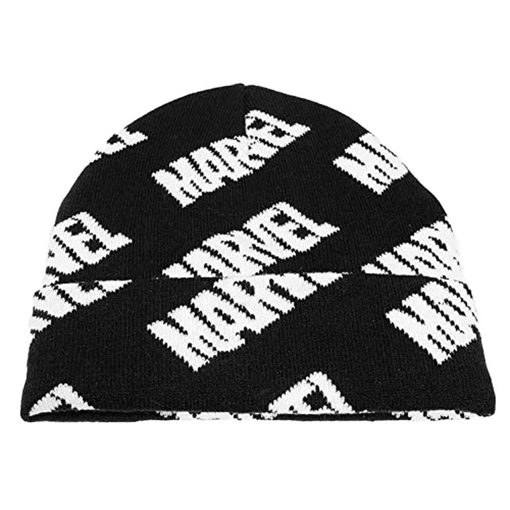 Marvel Unisex Adult Repeat Logo Beanie
