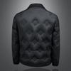 Mens Winter Warm Down Jacket With Stand Collar Casual Stylish Outerwear 86-90% Duck Fill