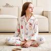 YEEHOO Kids' Fox Print Long-Sleeve Cotton Pajamas