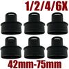 1/2/4/6X 42mm To 75mm Diesel Parking Heater Duct Ducting Pipe Joiner Connector Air Vent Outlet Reducer For Car Van Truck Camper