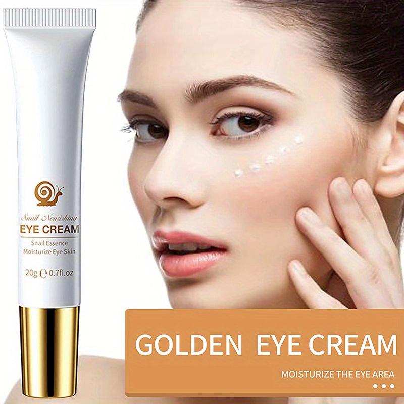 Odżywczy krem pod oczy ze śluzem ślimaka Przeciwstarzeniowy zabieg nawilżający na cienie i obrzęki