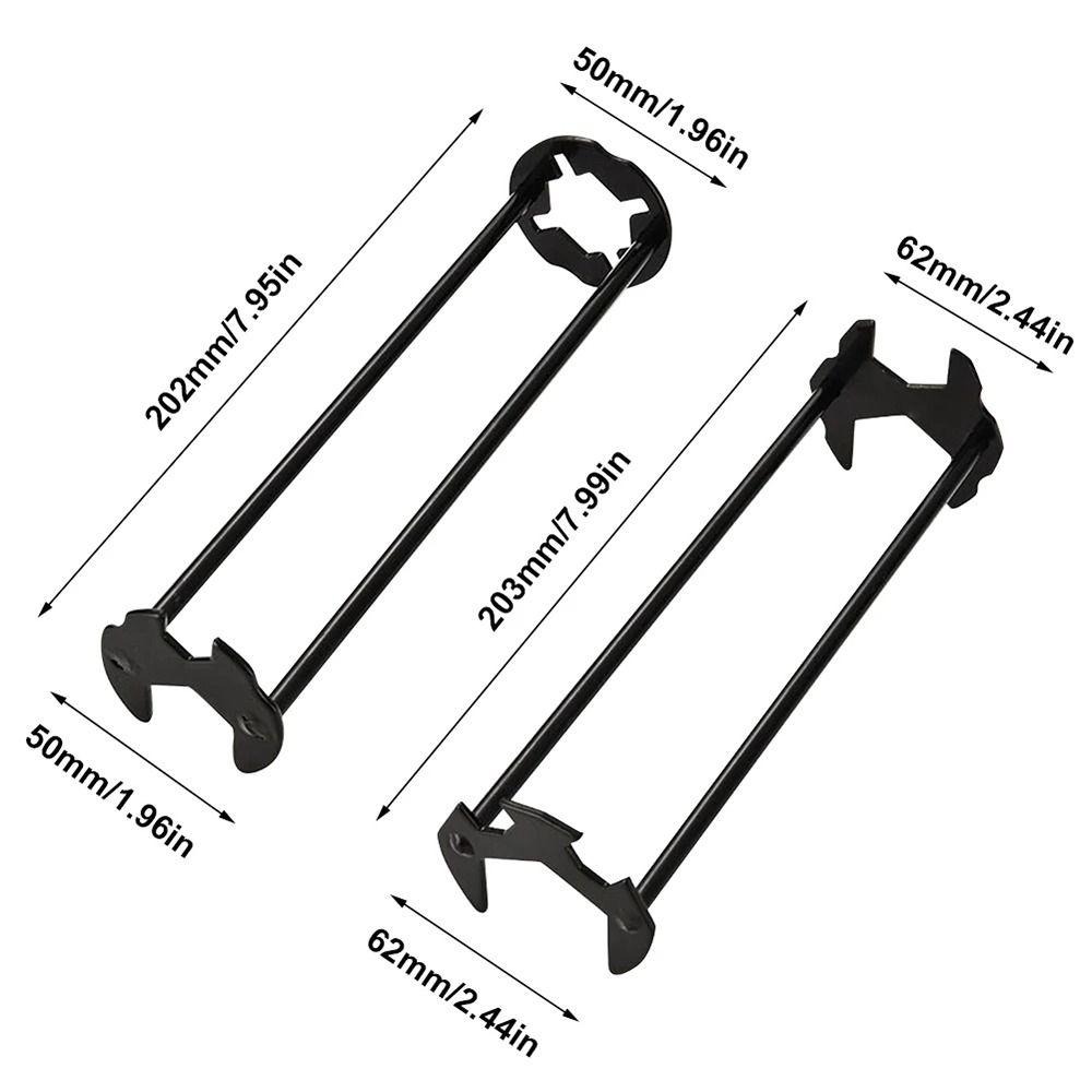 1ks Čtyřhranný šestihranný klíč na opravu žlabových trubek Klíč Instalatérský nástroj Odolný klíč na dřez