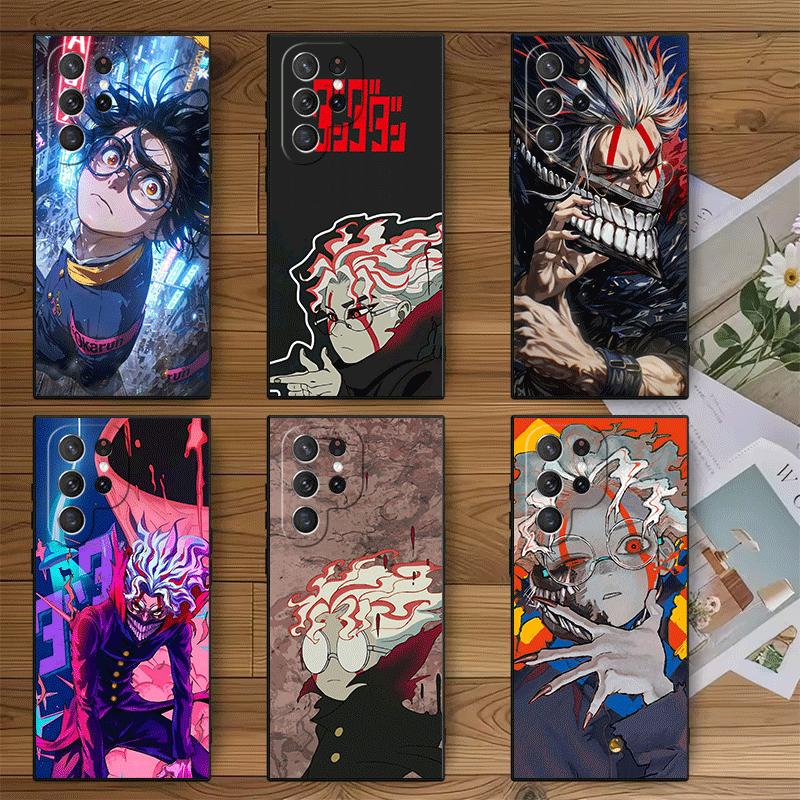 D-Dandadans Okarun Anime Soft Phone Case for Samsung Galaxy S26 S25 Edge S24 Ultra S23 Plus S22 S21 FE S20 Black Cover Back Shel