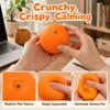 Simulated Orange Stress Relief Toys Moldable Shape Squeeze Ball New Fidget Toys  Stress Relief