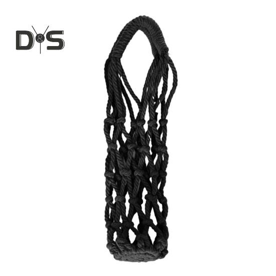 Handwoven Cup Sling Bag Hand Knitted Reusable Coffee Cup Holder Tea Cold Brew Carrier Decorative Water Cup Covers