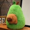Cute Avocado Guinea Pig Capybara Plush Toy Hide And Seek Cat Stuffed Animal Gift Exchange