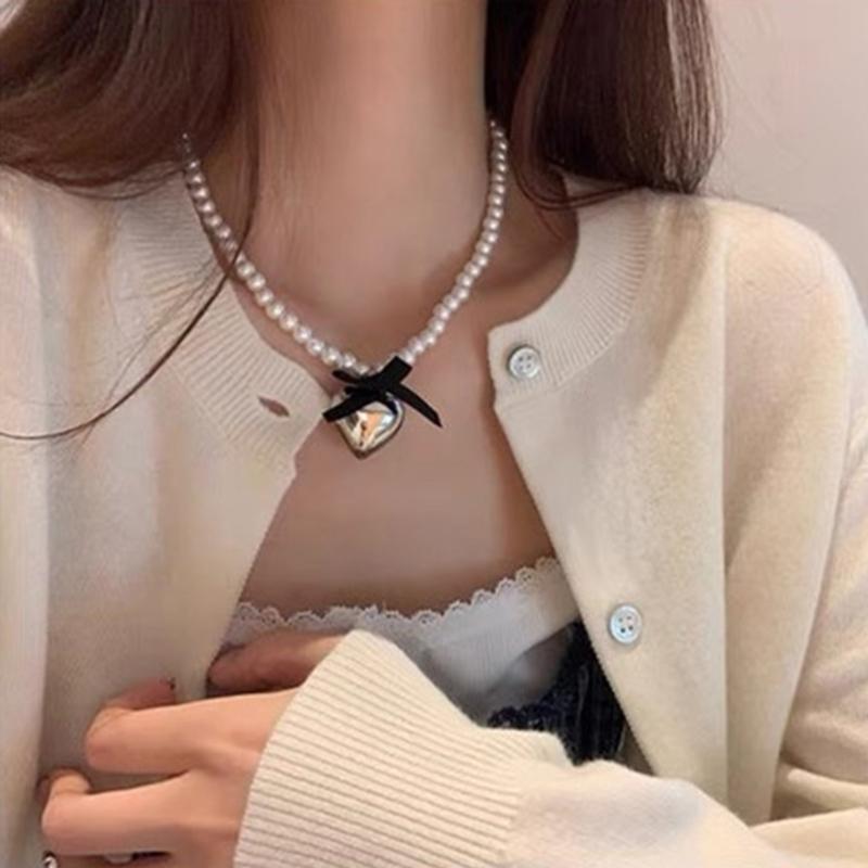 Pendant Necklace Trendy Neck Jewelry Double Layer Necklace for Any Occasions