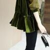 Tops for Women Cotton Shirts for Women Oversize Casual Shirt Loose Long Sleeve Blouse Pullover Tops